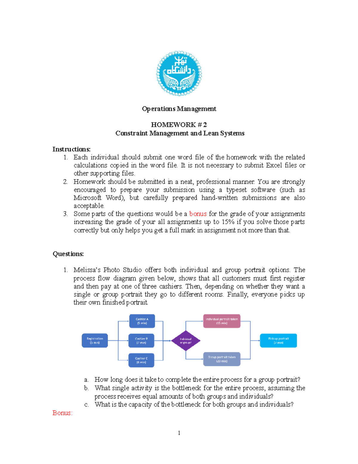 operation management assignment 2