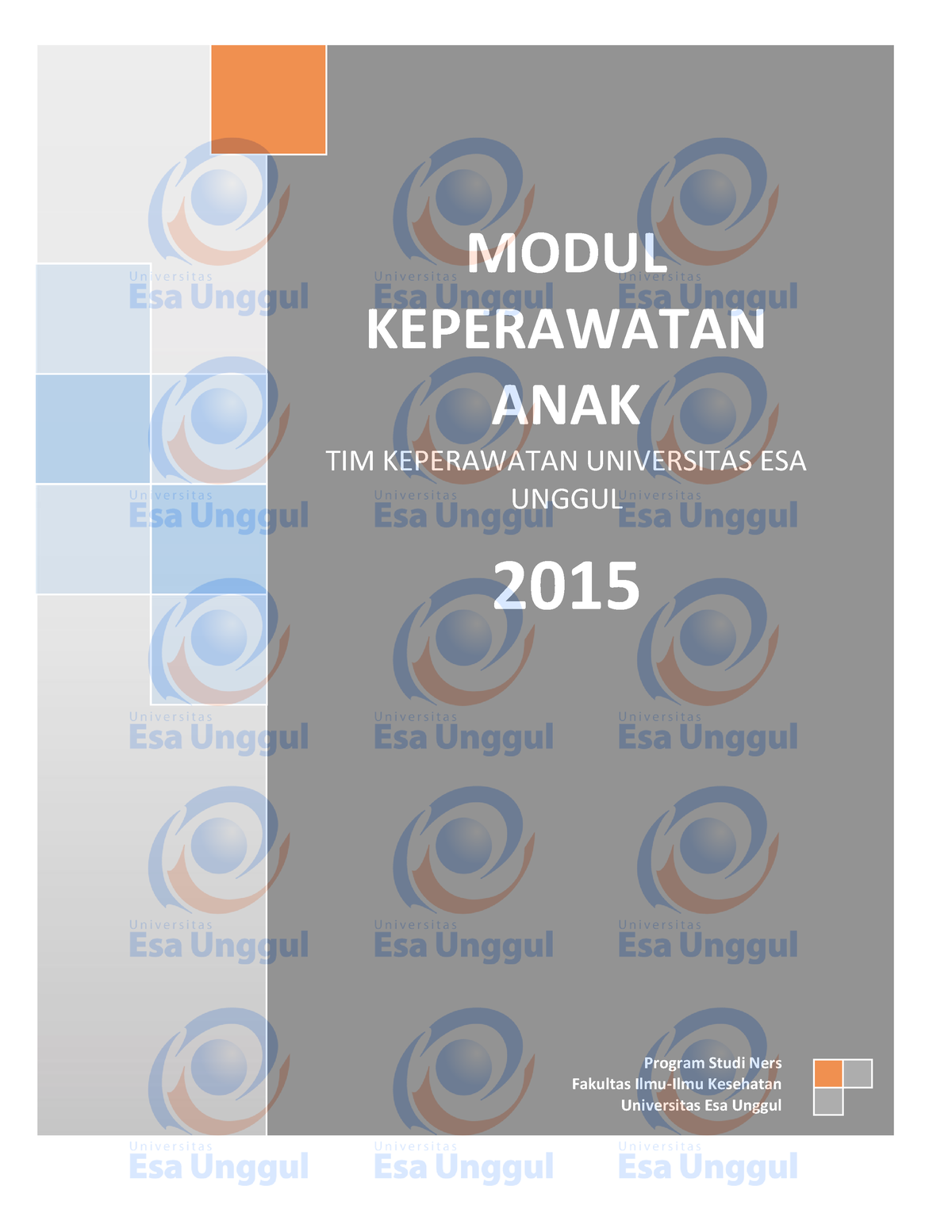 Modul Keperawatan ANAK - MODUL KEPERAWATAN ANAK TIM KEPERAWATAN ...