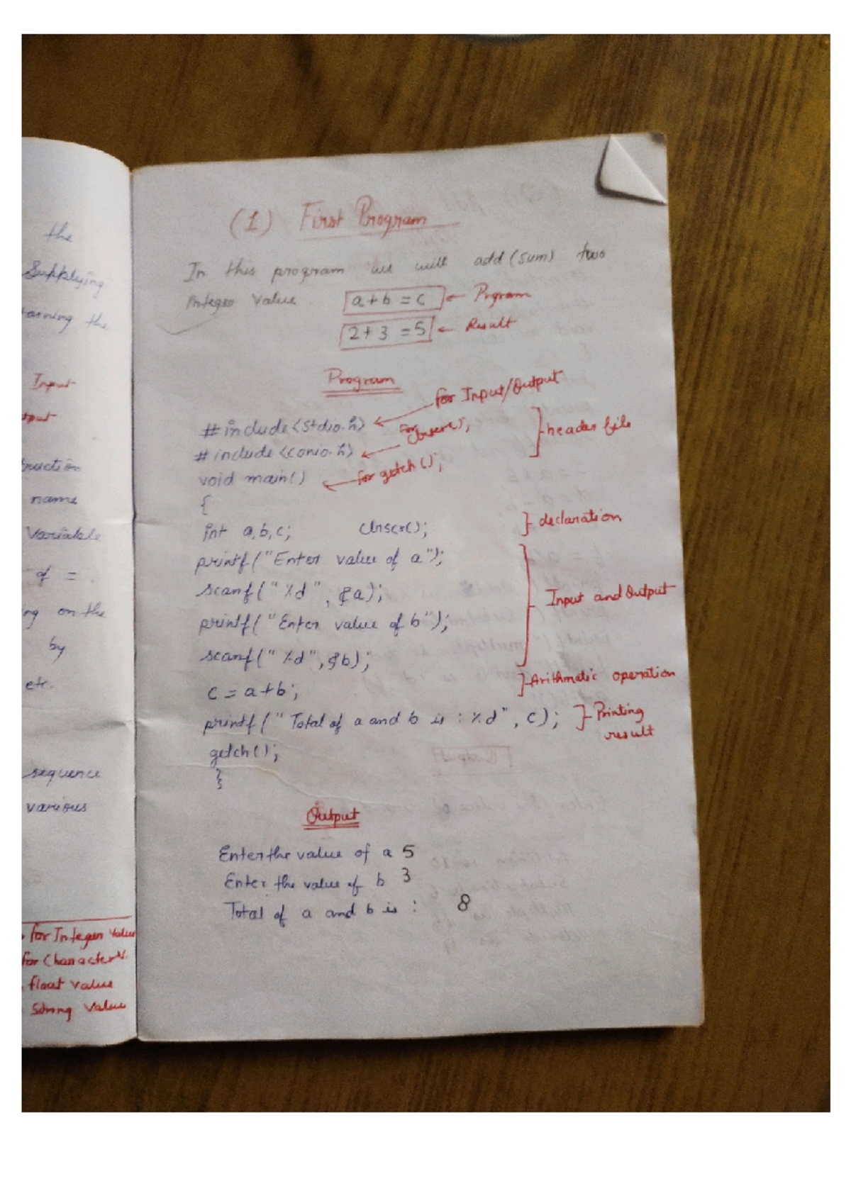 C programming by Gaurav sir - (1) First Program In this program we will ...