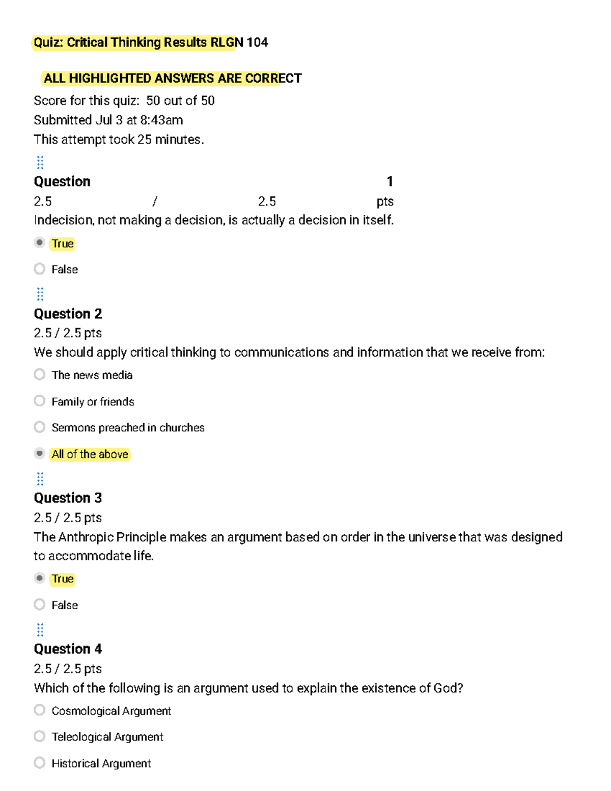 rlgn 104 critical thinking quiz