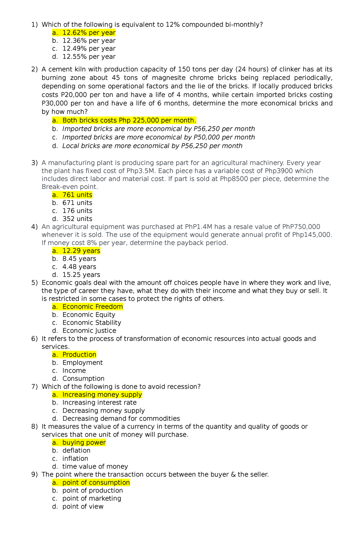 Gensan 2021-Part I Pre-Board - with answers - Which of the following is ...