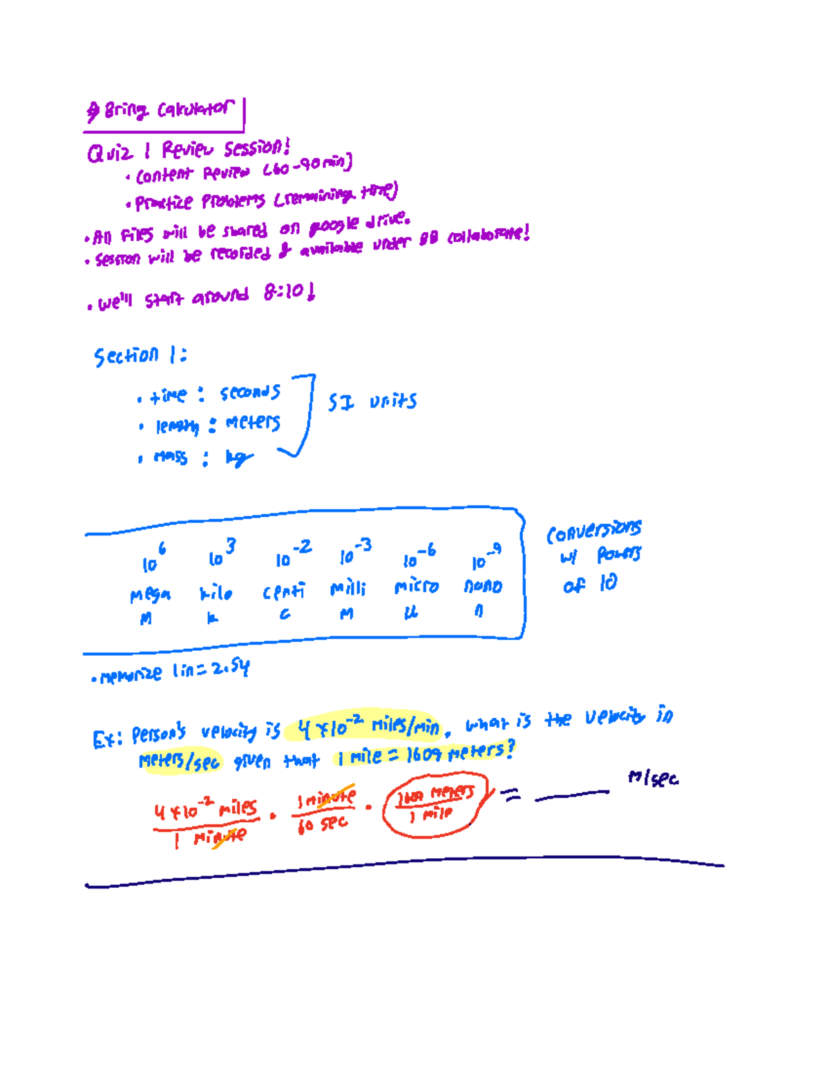 Review Session PDF - PHYS 132 - Studocu