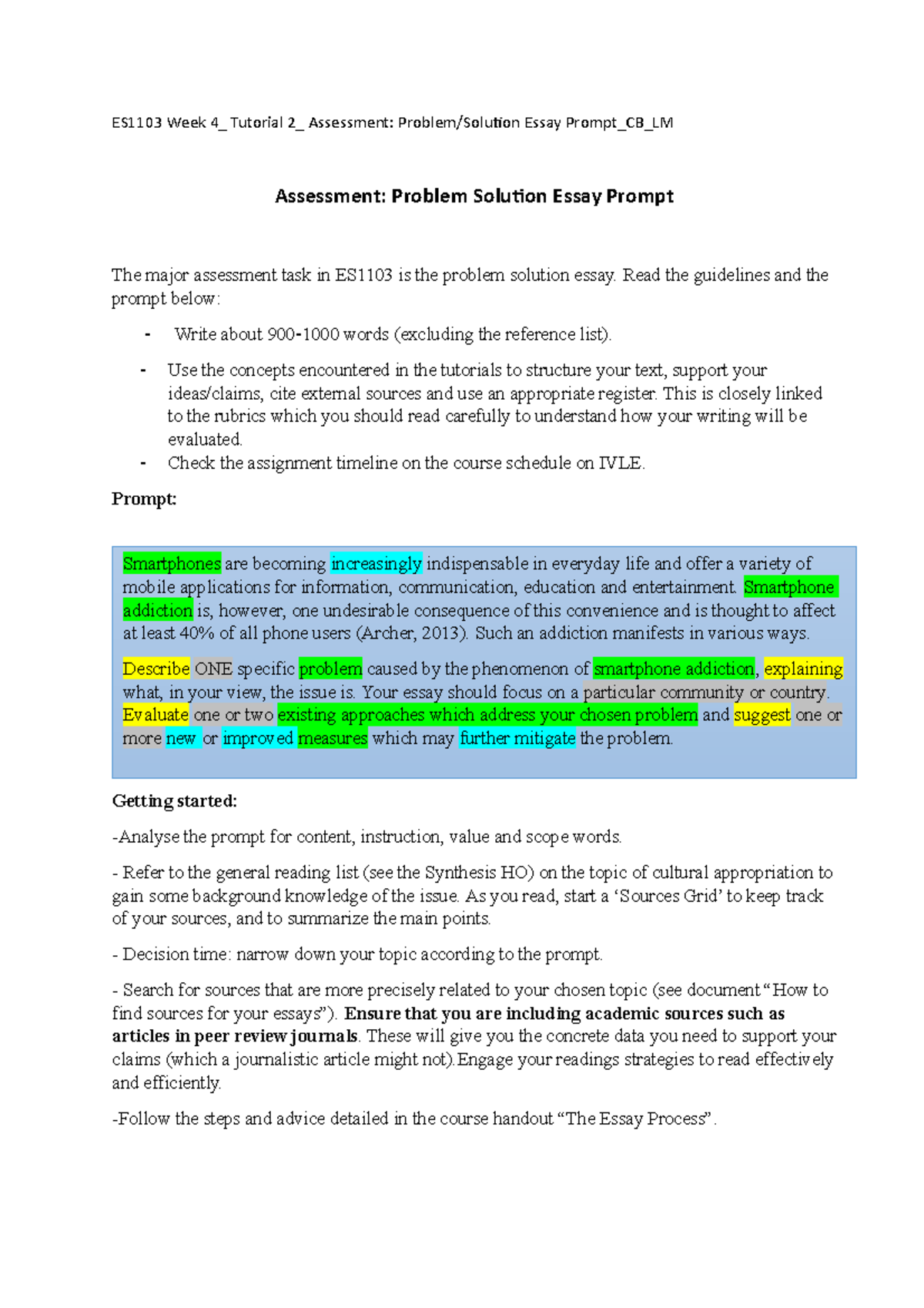 Iibm sem i essay 06 image