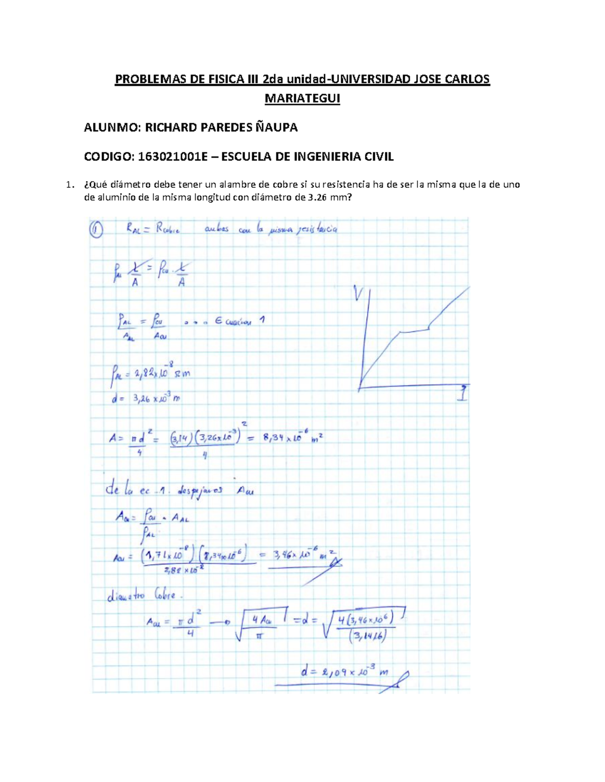 Pdfcoffee Apuntes Problemas De Fisica Iii 2da Unidad Universidad Jose Carlos Mariategui