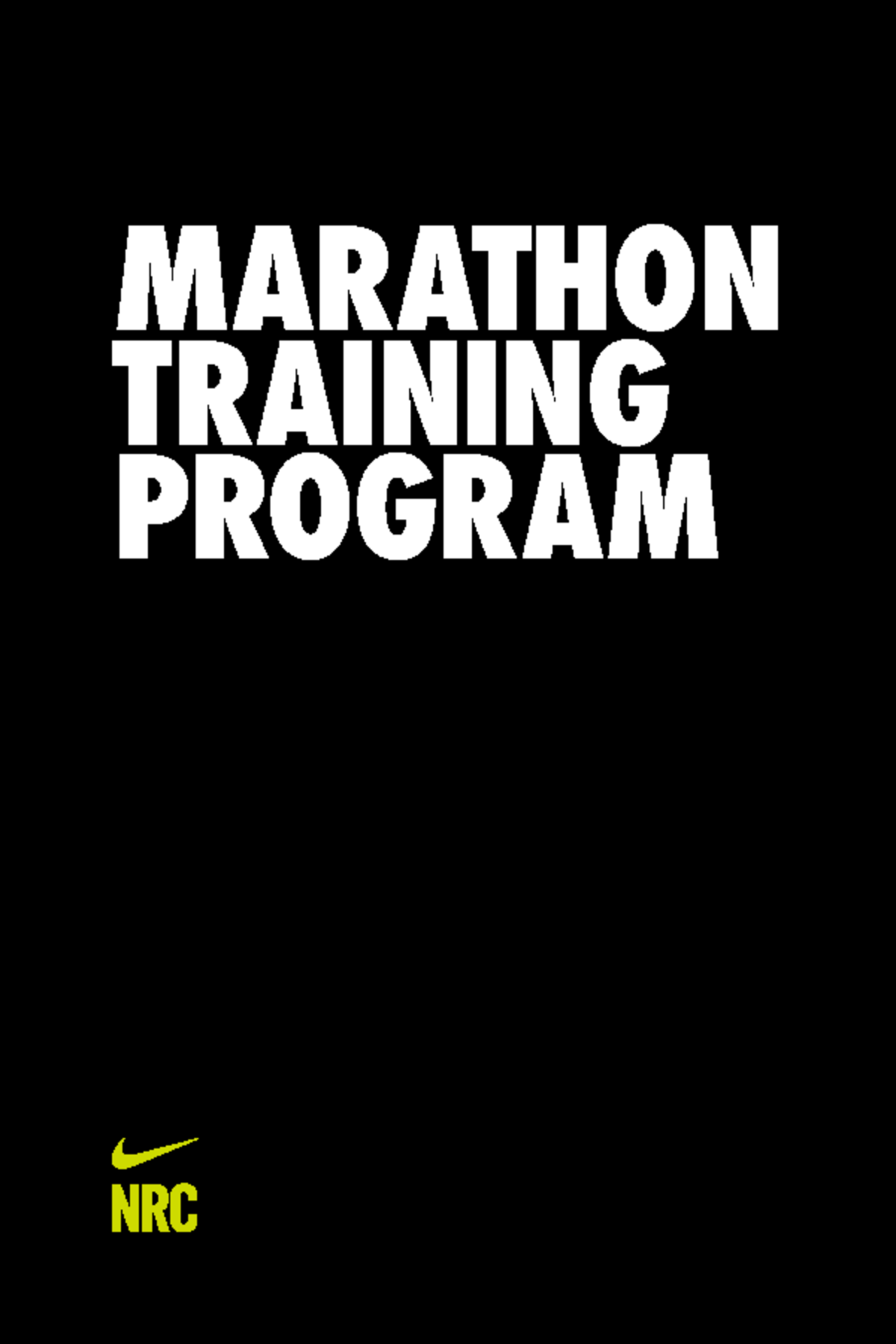 Nike-Run-Club-Marathon-Training-Plan-Audio-Guided-Runs - MARATHON ...