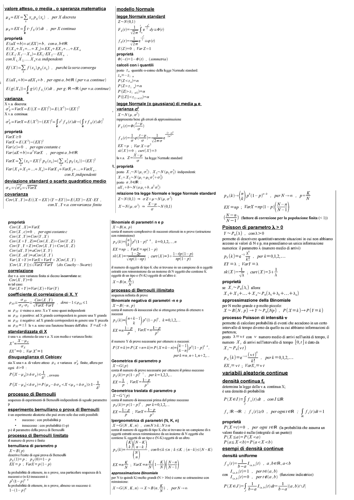 Formulario Pdf Polimi Studocu