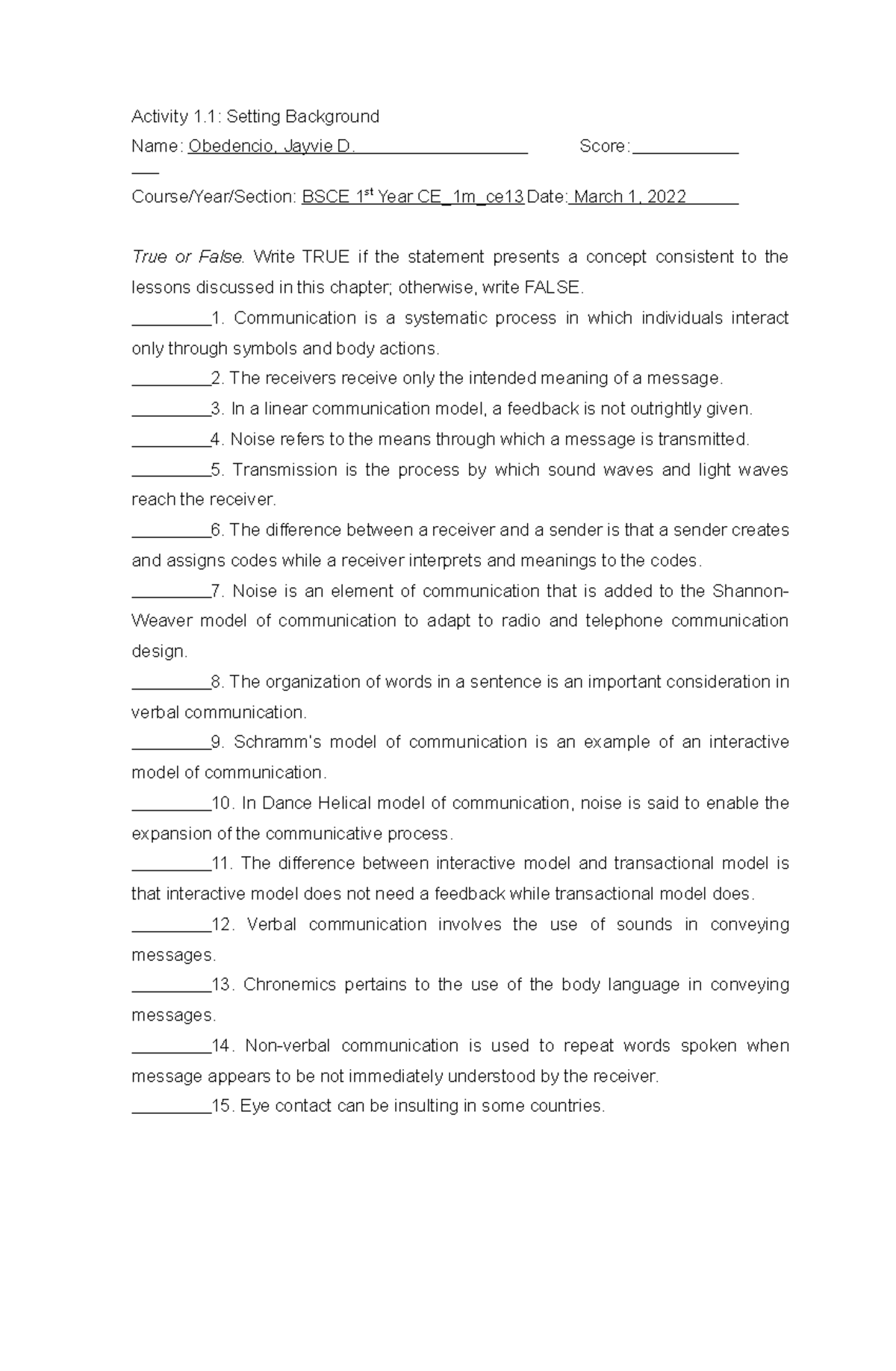 Purcom-ACT1 performance innovative task - Activity 1: Setting ...