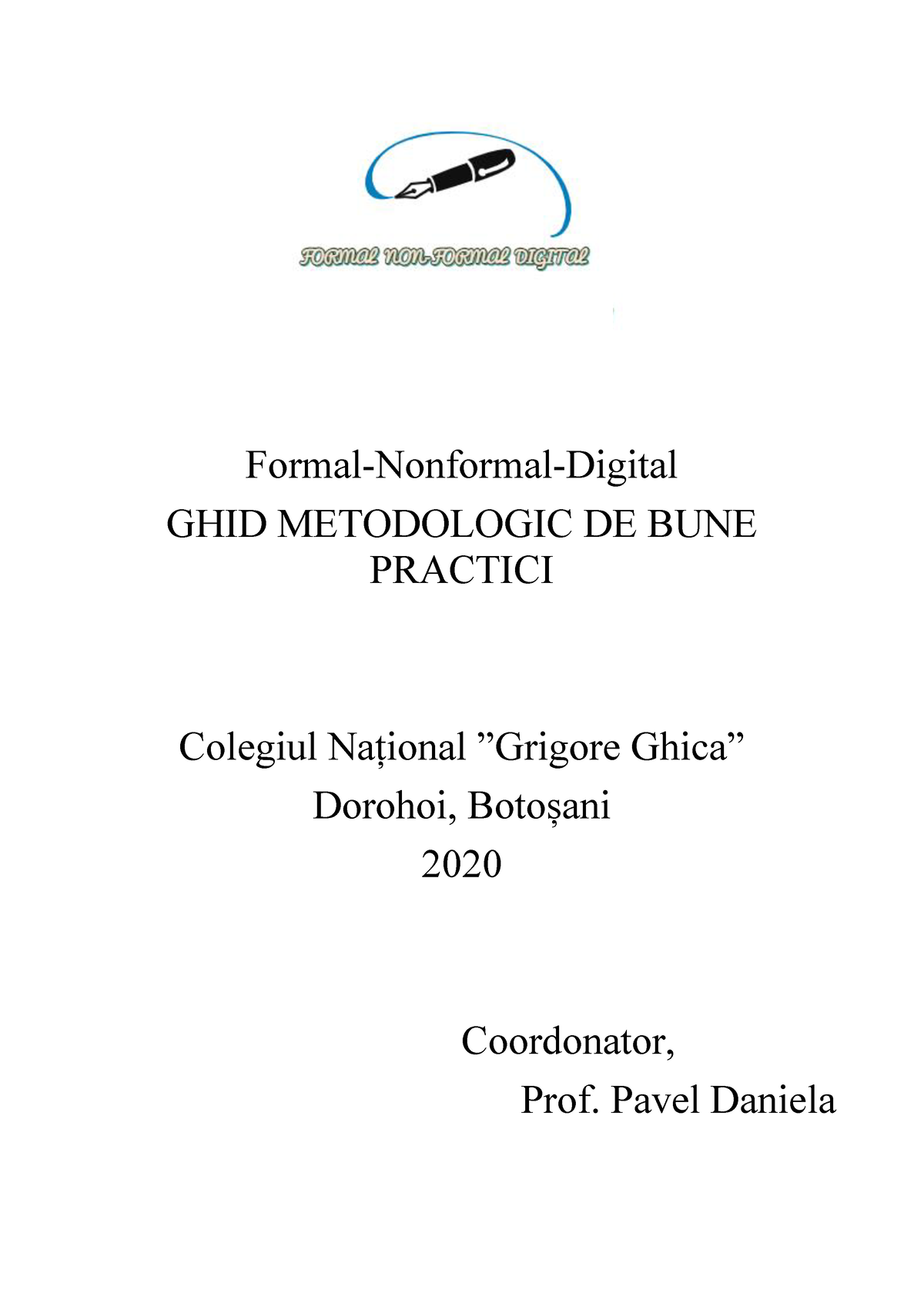 Ghid Metodologic 2020 - Metode Moderne, Interactive, Teorie Si Practica ...