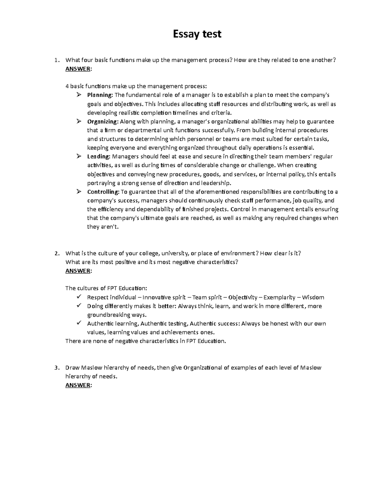 WHAT ARE THE FOUR BASIC FUNCTIONS THAT MAKE UP THE MANAGEMENT PROCESS visual data 6