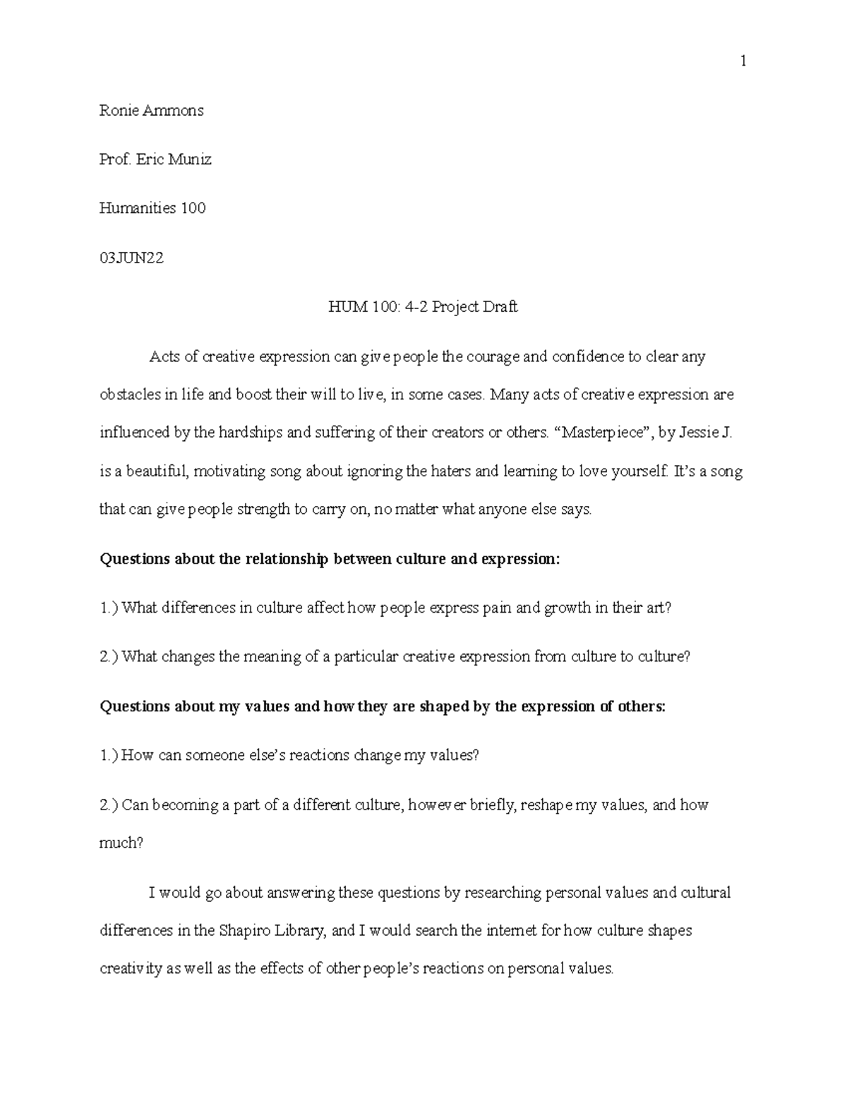 hum-100-4-2-project-draft-1-ronie-ammons-prof-eric-muniz-humanities