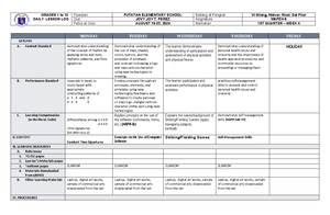 DLL Mapeh-5 Q4 W5-final - GRADES 1 to 12 DAILY LESSON LOG School ...