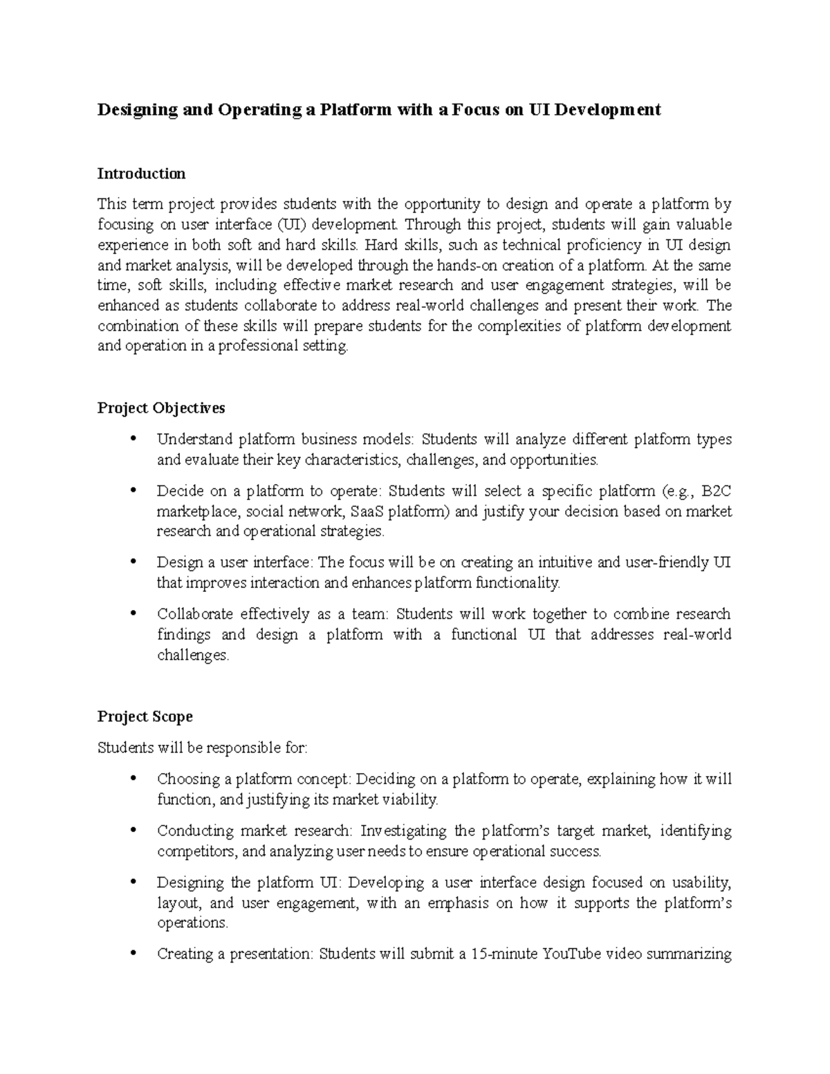 Asian Community Term Project Guideline(2024, fall) - Designing and ...