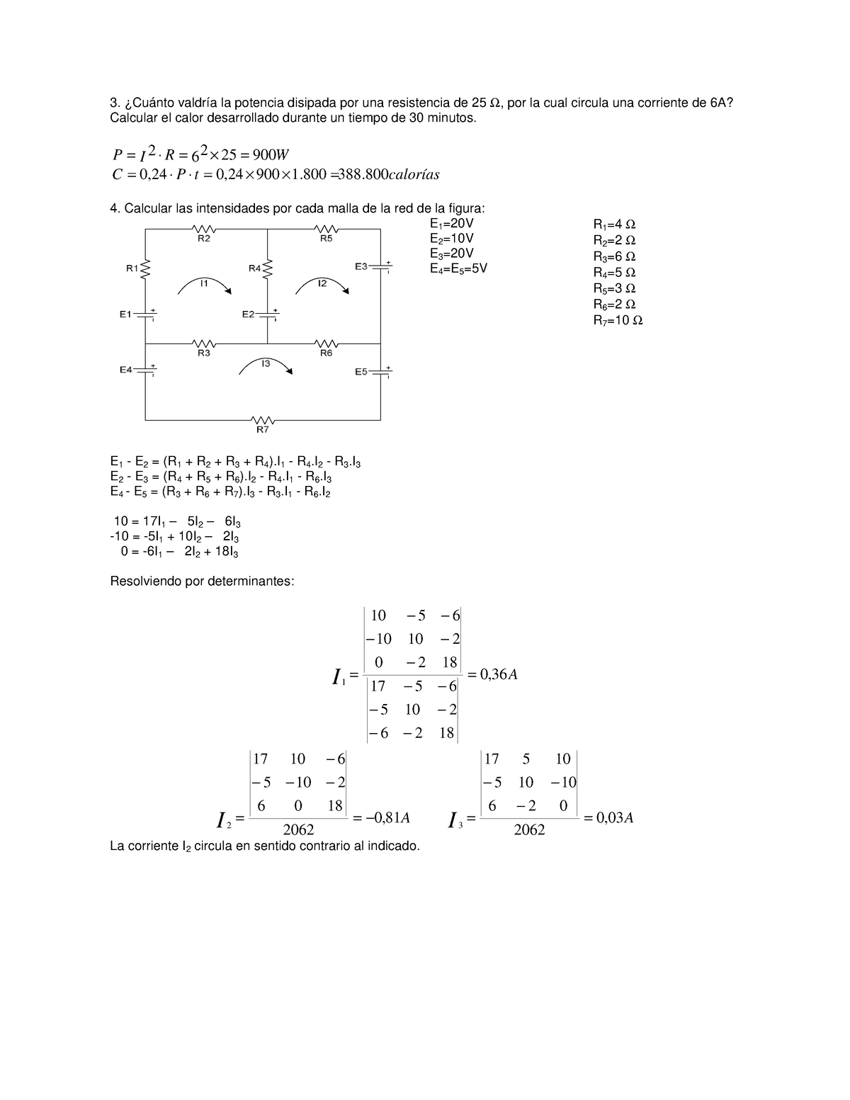 Ejercicios Resueltos - Electrotecnia - ¿Cuánto Valdría La Potencia ...