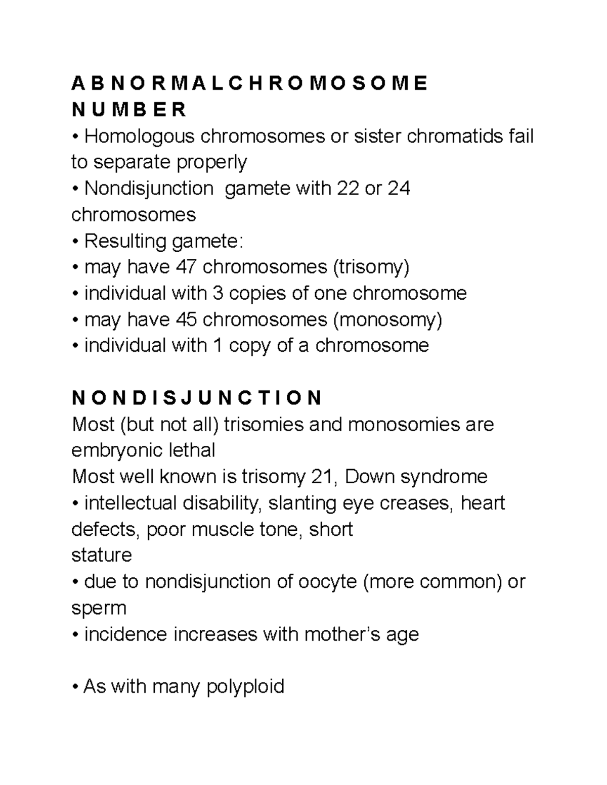 BIOL 1345 Module 11 Modern Understandings Of Inheritance - A B N O R M ...