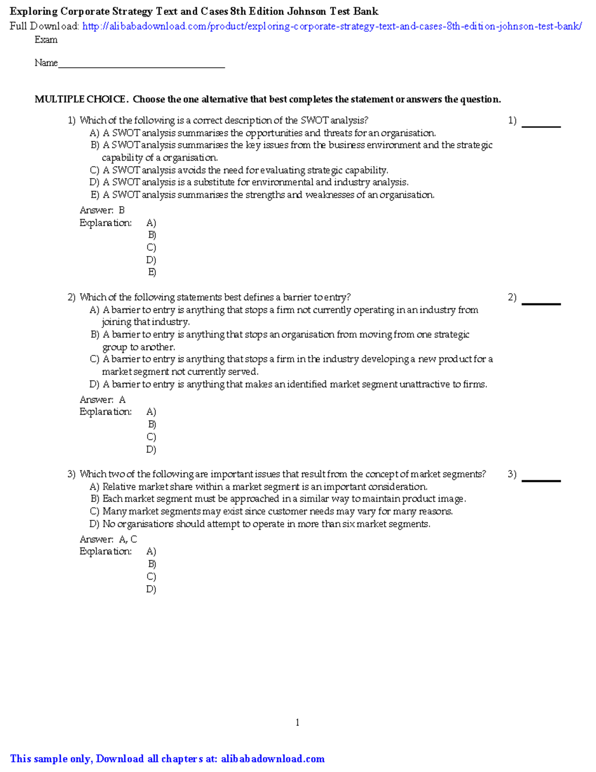 Mcq - help - Exam Name___________________________________ MULTIPLE ...