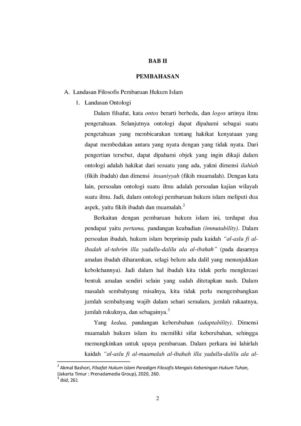 30. Hubungan Hukum Islam Dan Ijtihad - FHI - BAB II PEMBAHASAN A ...