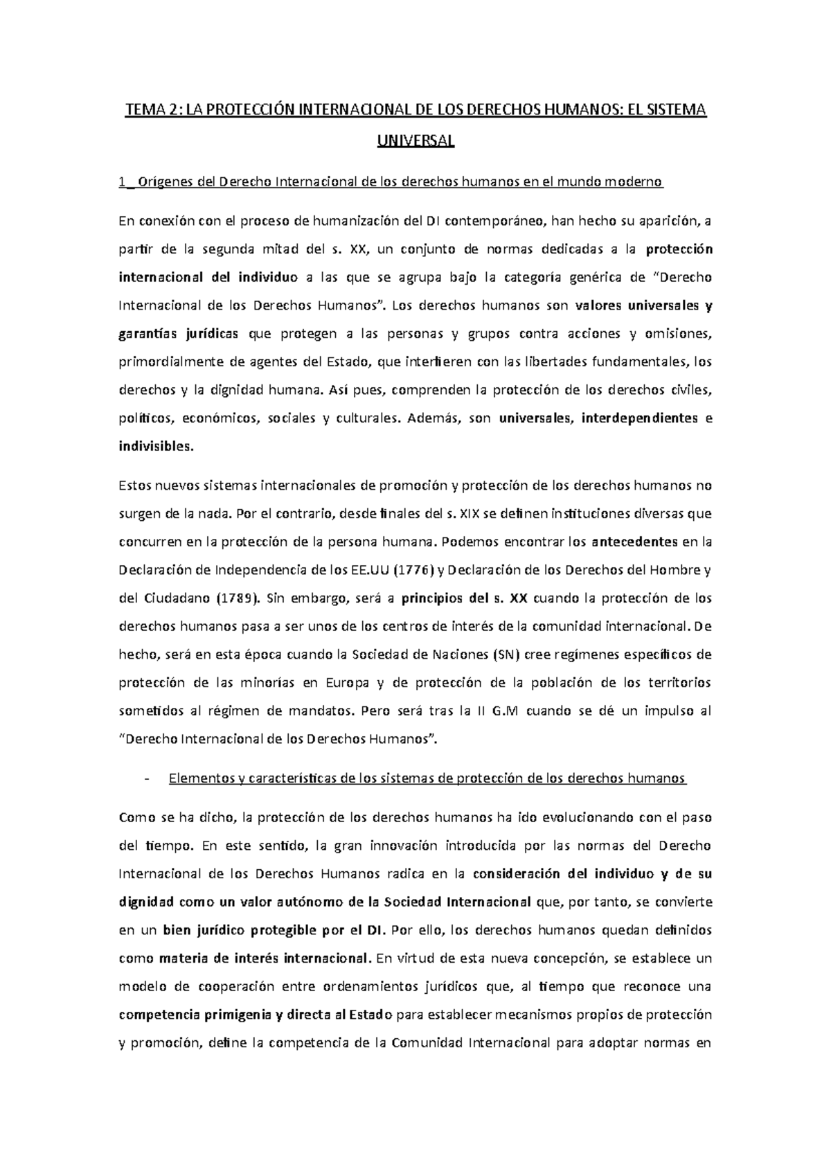 Tema 2 - La protección internacional de los derechos humanos%2c el ...