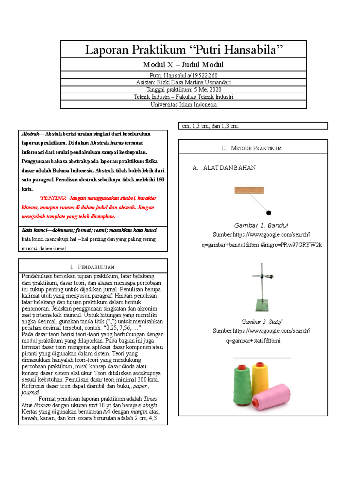 114014-Template-Laporan-Praktikum-Fisdas (Jurnal)-New - Laporan ...