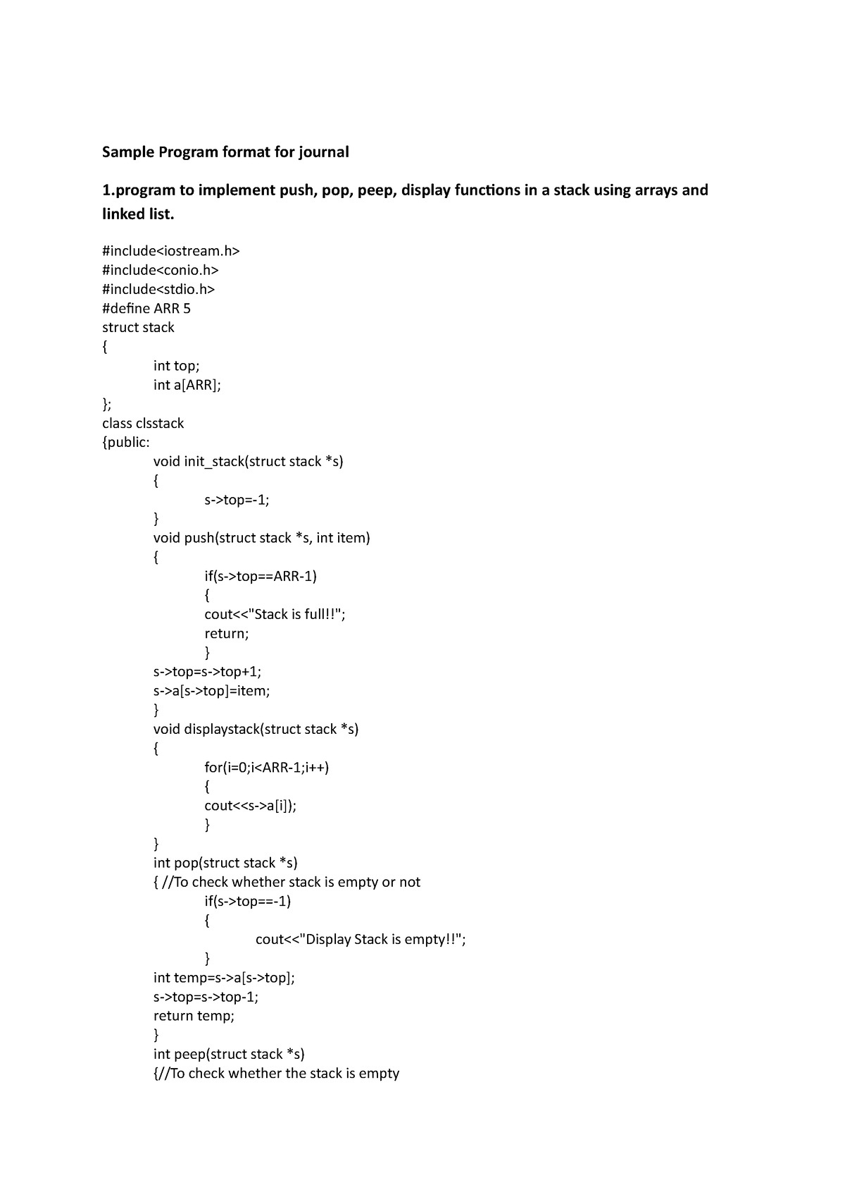 sample-program-format-for-journal-include-include-include-define