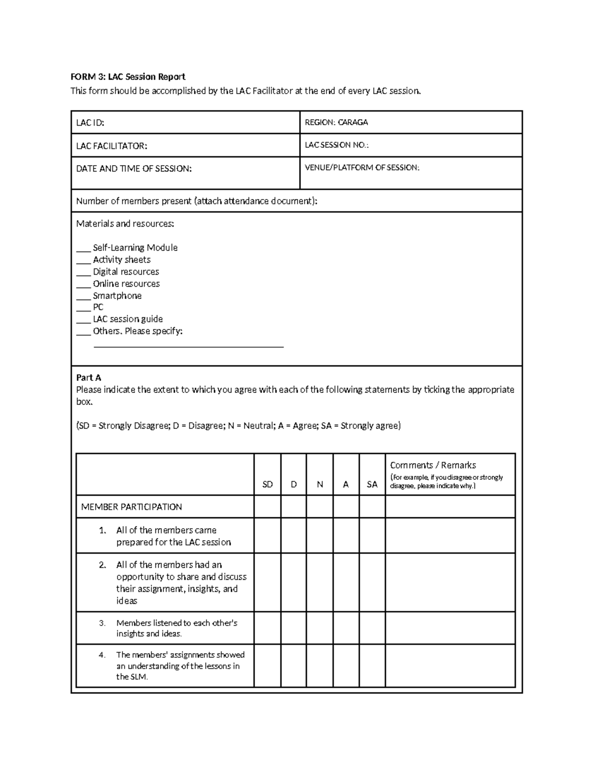 Form-3.-LAC-Session-Report-for facilatator - FORM 3: LAC Session Report ...