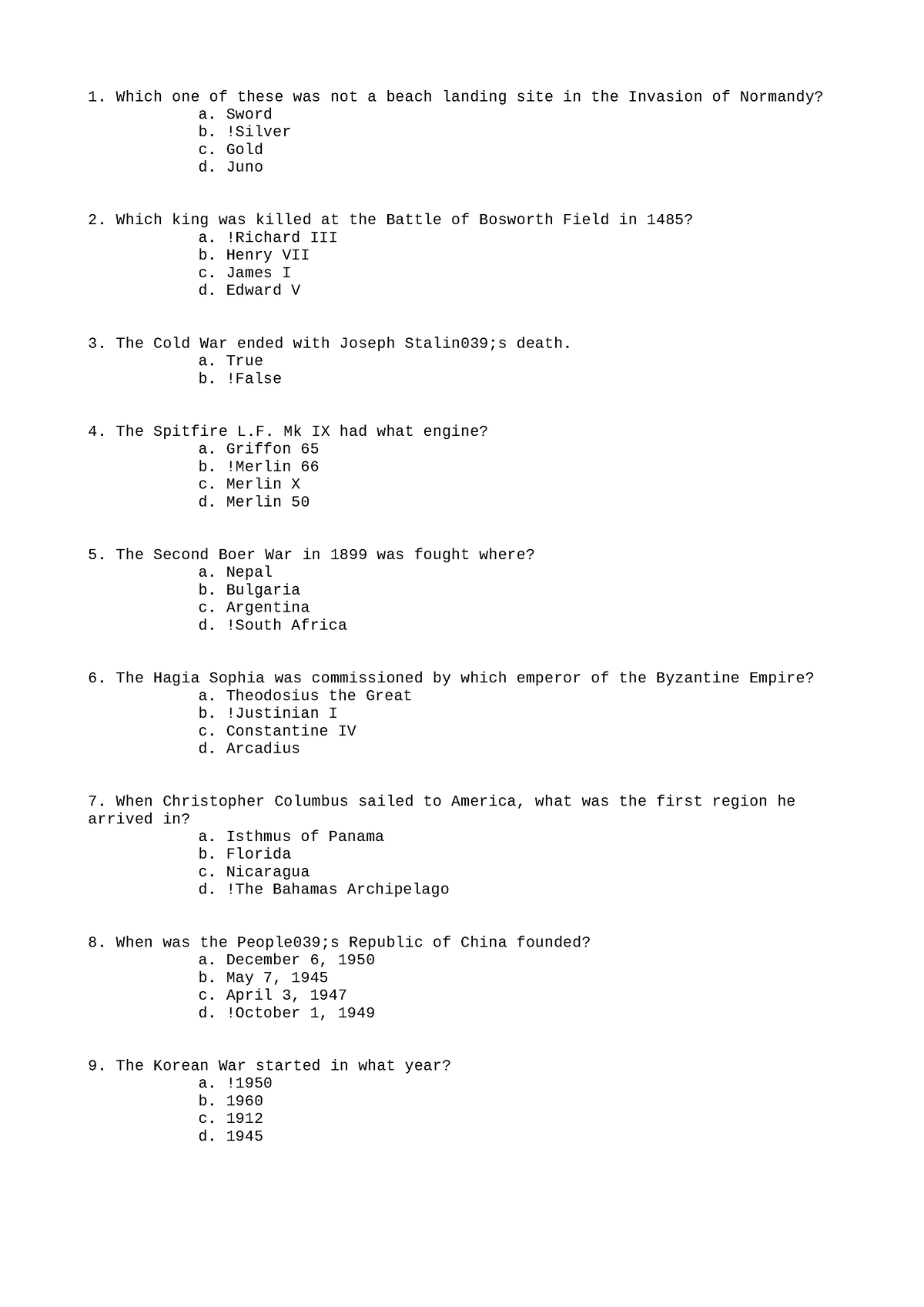 EE149 Practice Problems Winter 2023 9 - Which one of these was not a ...