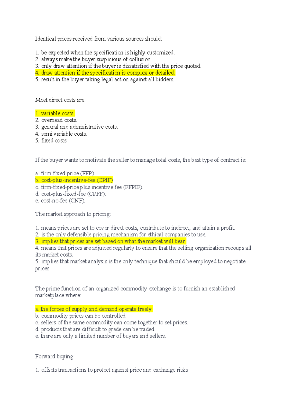 IBM 1003 Procur - Identical prices received from various sources should ...