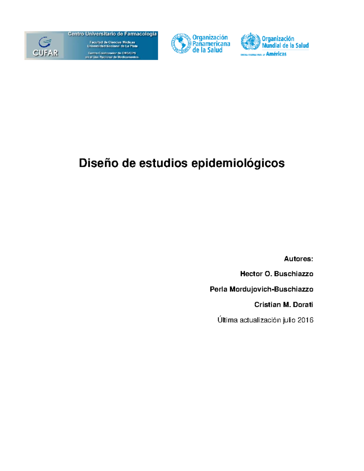Dise+¦o de estudios epidemiol+¦gicos OPS - Diseño de estudios ...