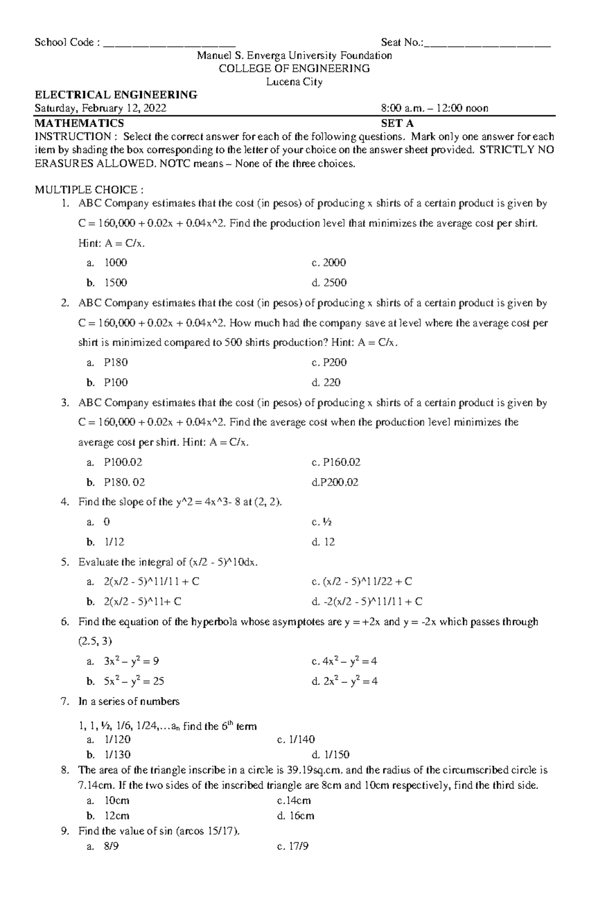 math ee research questions examples