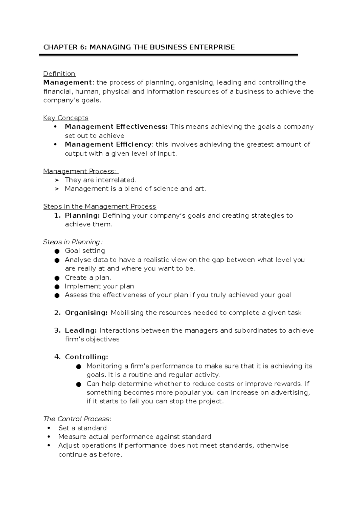 managing-the-business-enterprise-chapter-6-managing-the-business