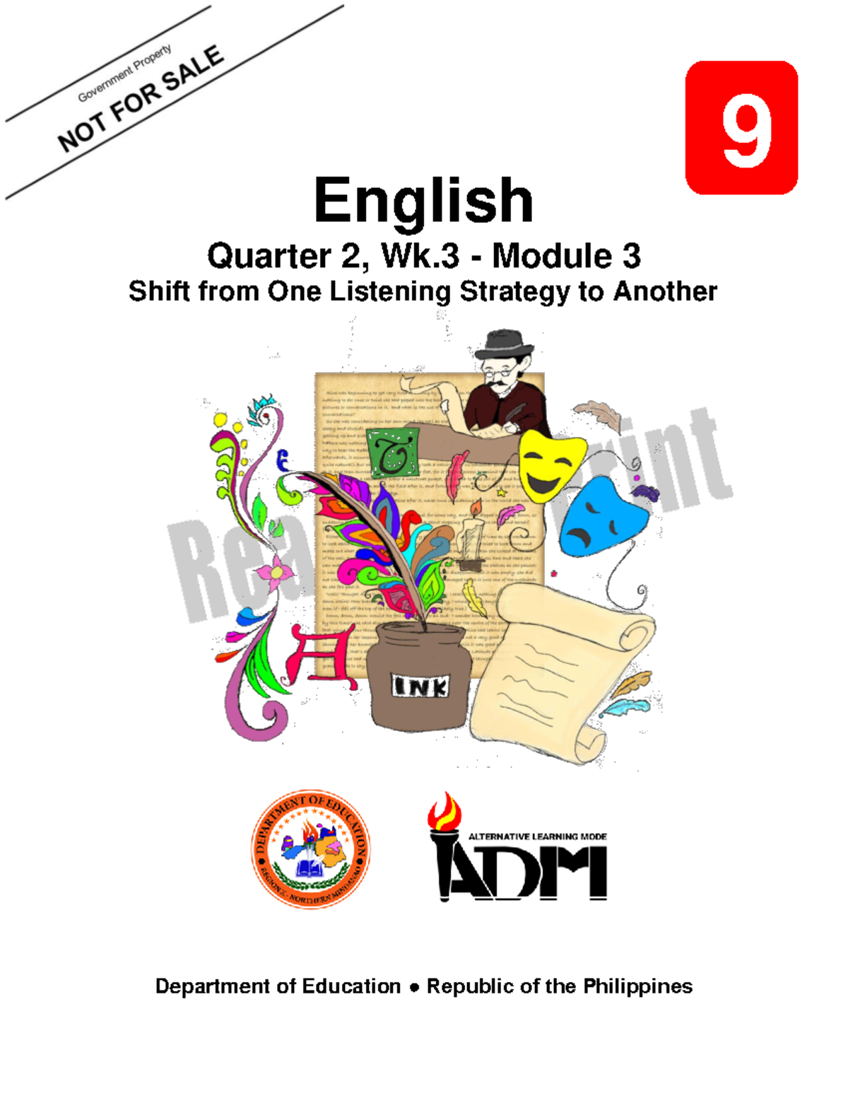 Eng9 Q2 M3 W3 Shift from One Listening Strategy to Another V5 - English ...