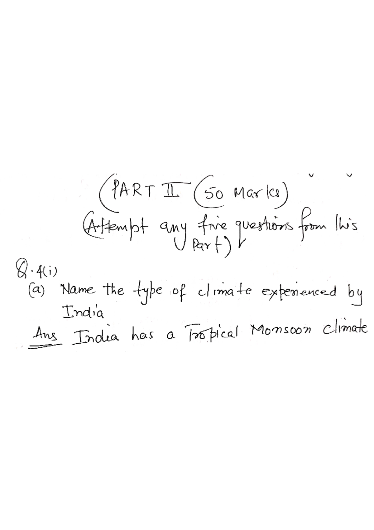 Geography class 10 specimen paper 2023 part 2 Corporate Law Studocu
