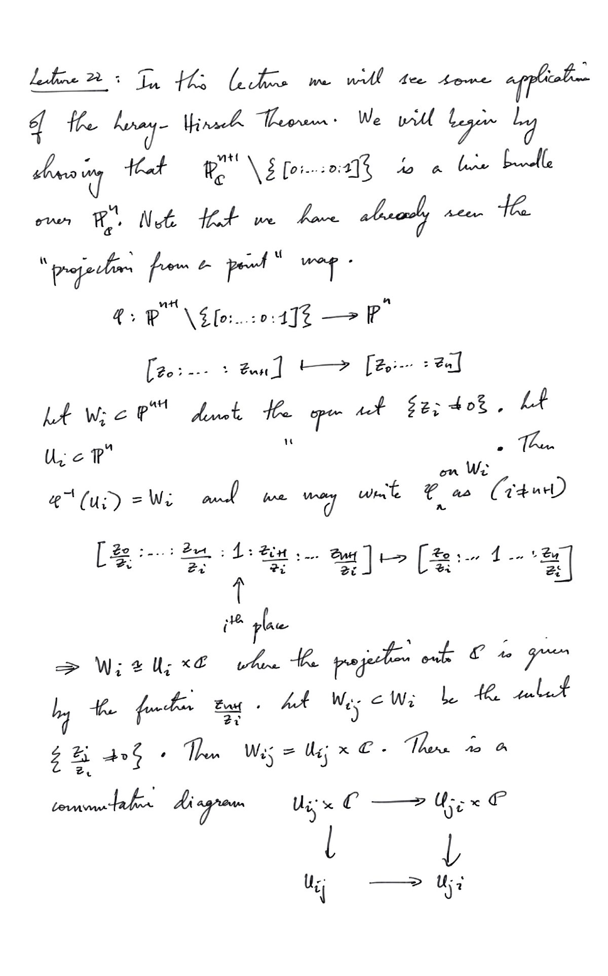 Lecture 22 - Algebraic Topology - Studocu