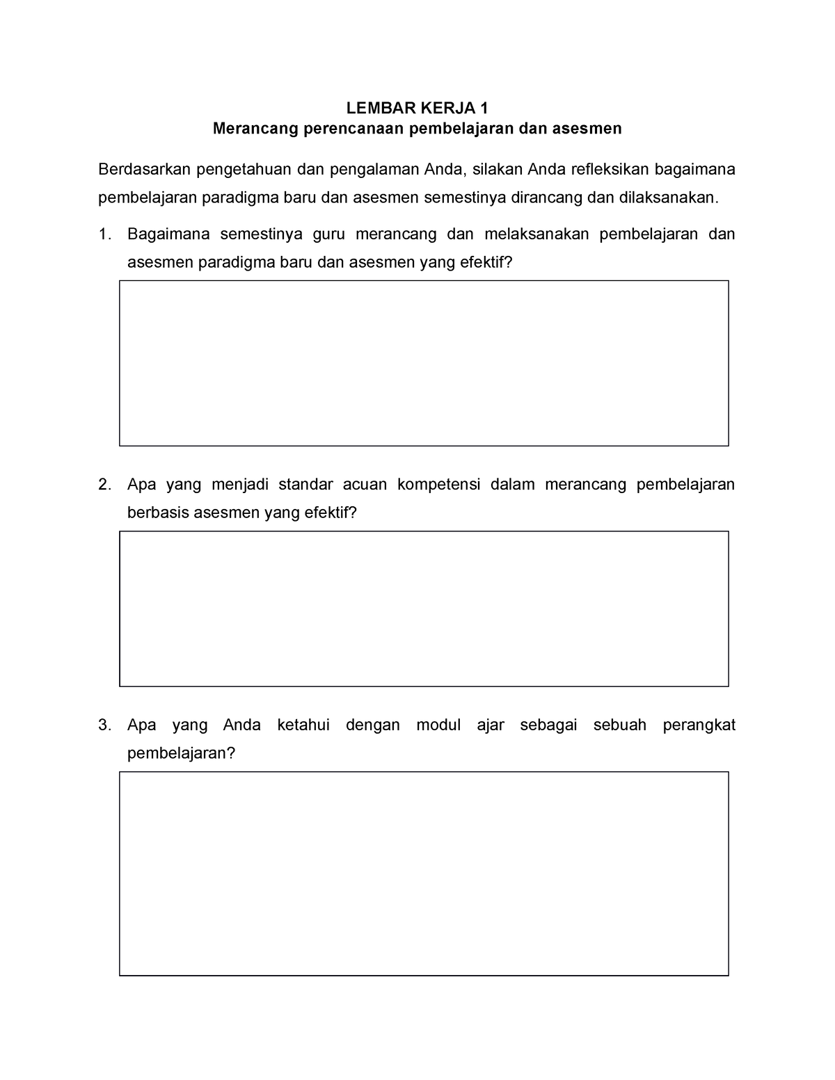 LK-Topik 2 - Asessment - LEMBAR KERJA 1 Merancang Perencanaan ...