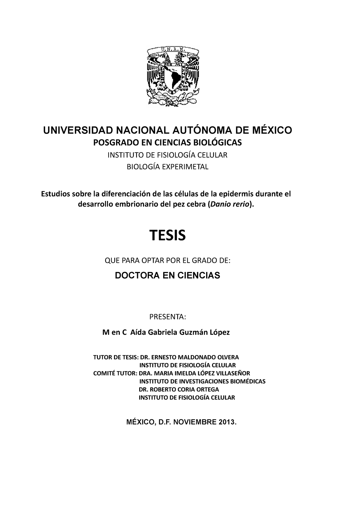 0705879 - exel calculo numerico - MÉXICO, D. NOVIEMBRE 2013 ...