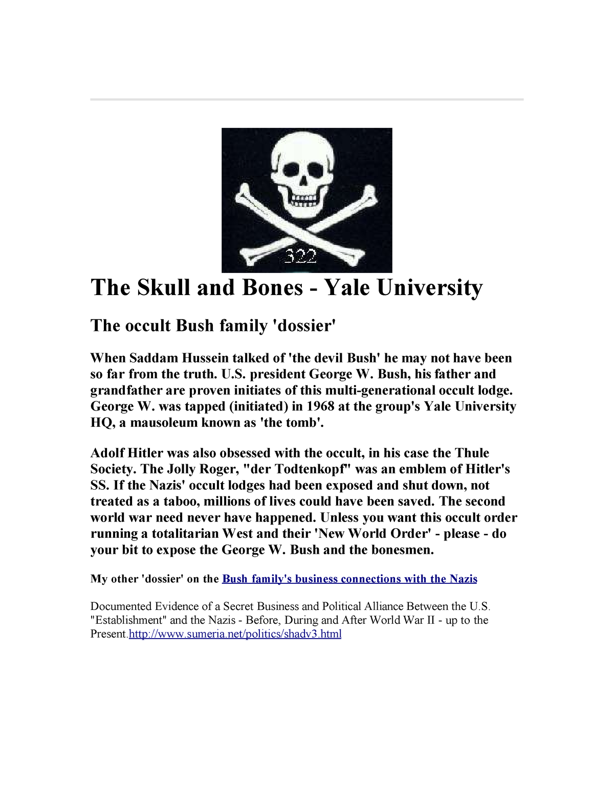 Hall of Skull and Bones fraternity house, Yale University, New