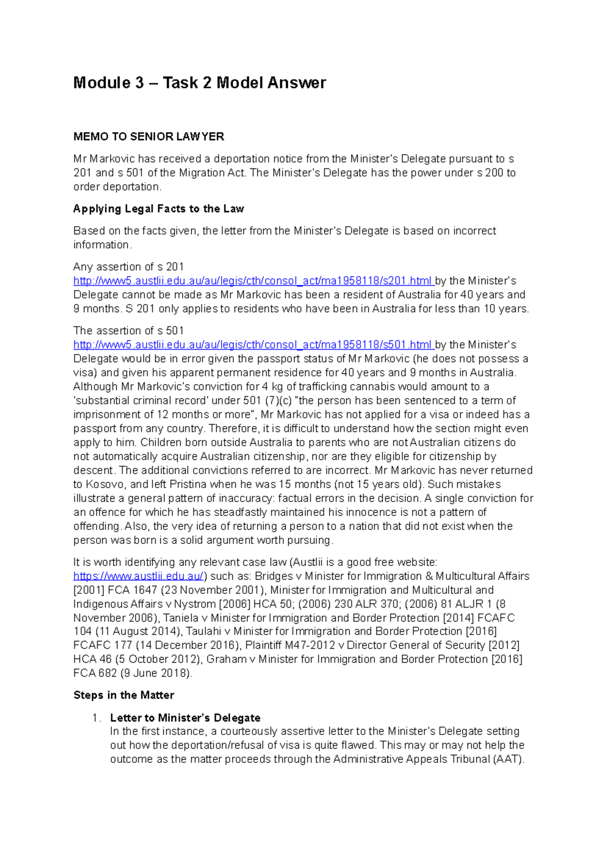 Module 3 Task 2 Model Answer New 200010 Uws Studocu