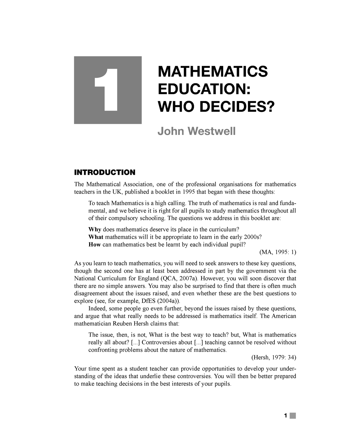 mathematics education dissertation topics