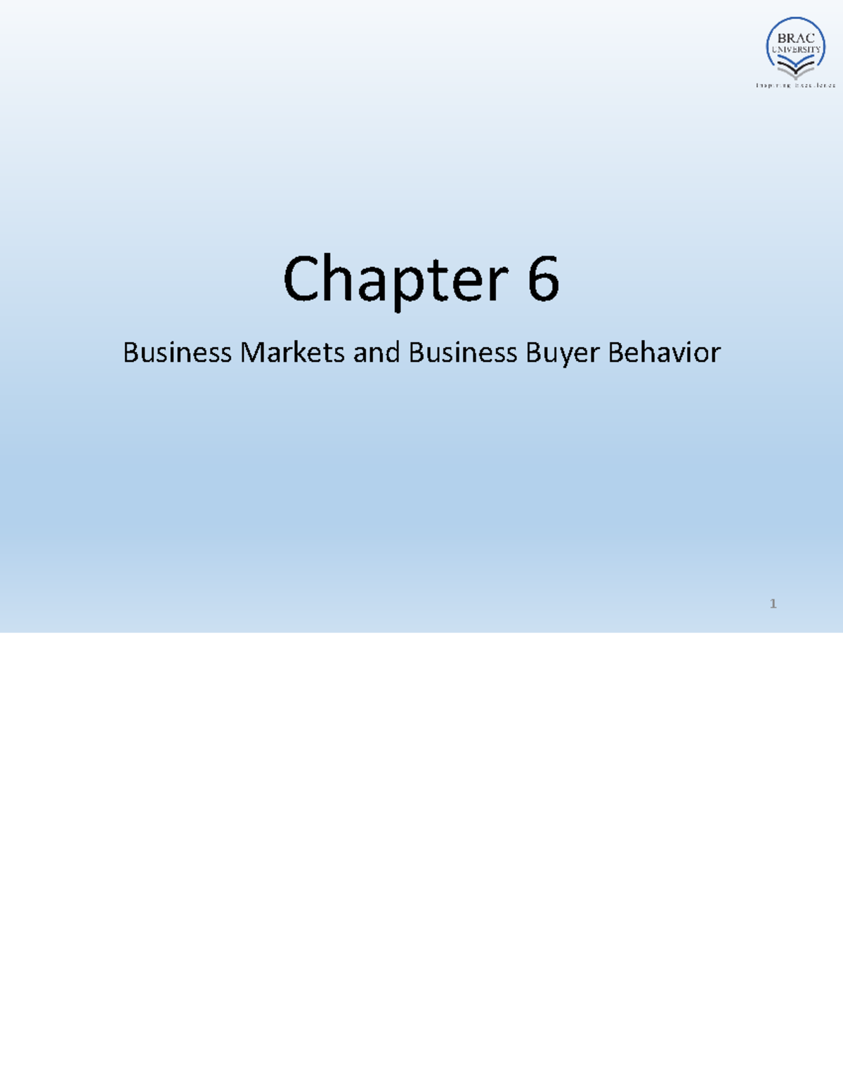 Inbound 8851565096189161997 - Chapter 6 Business Markets and Business ...