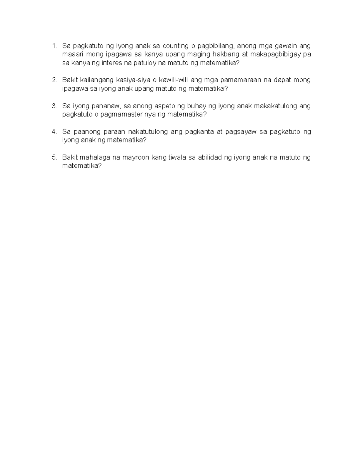 Matematika - This is a guide in primary mathematics. - Sa pagkatuto ng ...