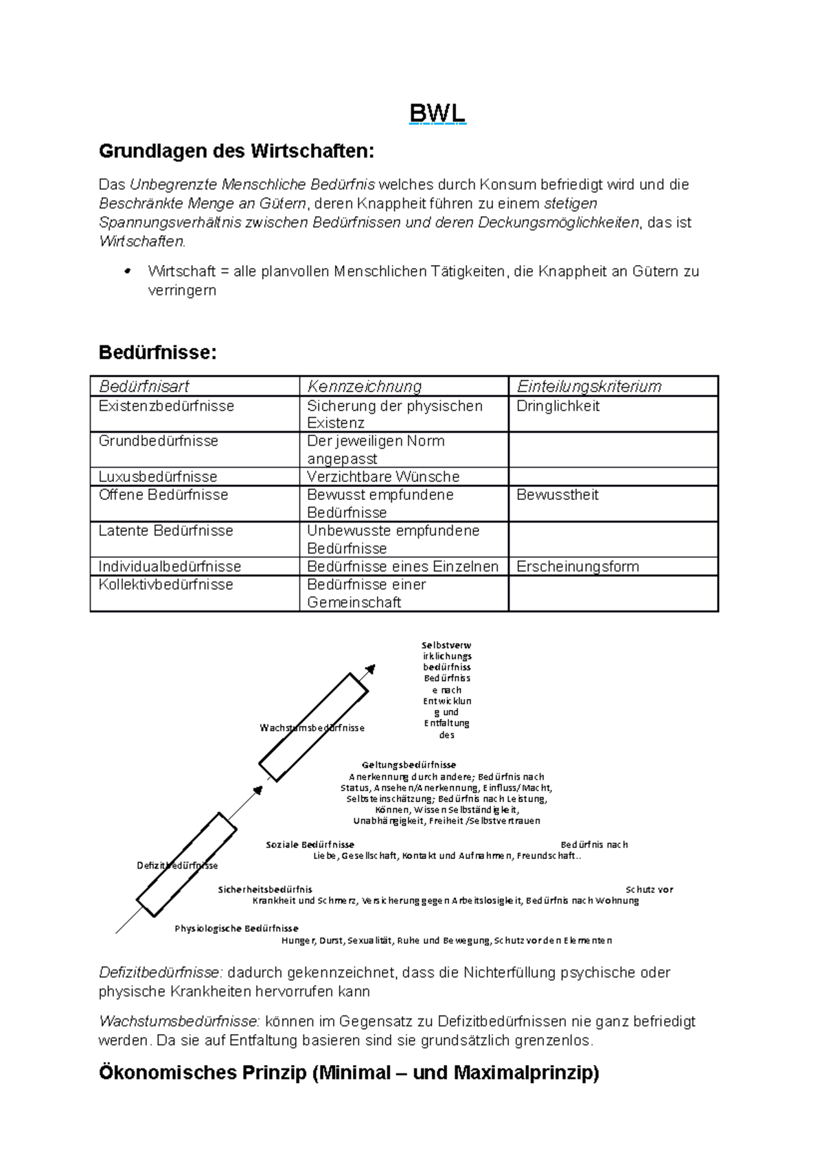 BWL Zusammenfassung - Business Administration - HHN - Studocu