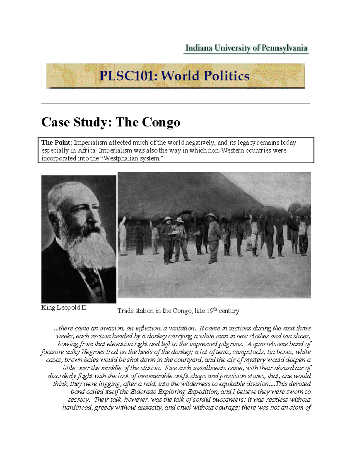 comparative case study congo and tanzania