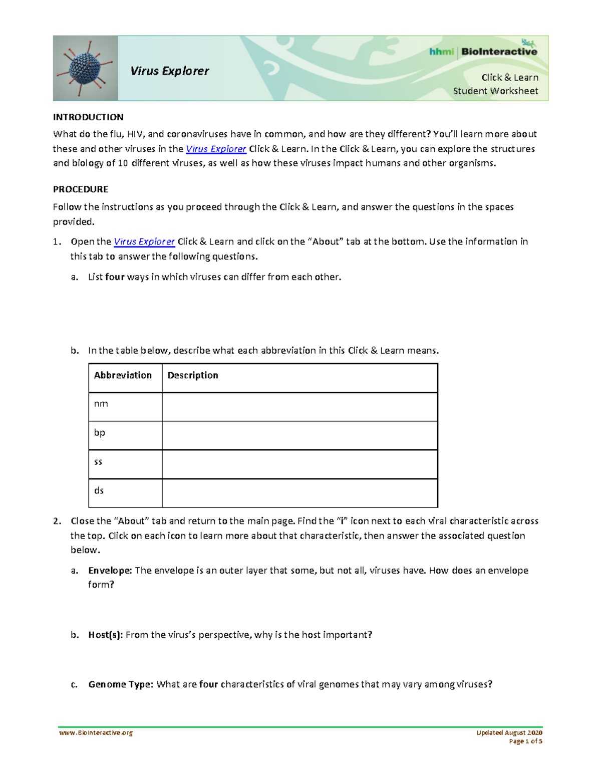 E95b522f-Virus Explorer-Student WS+No+Extension - BioInteractive ...