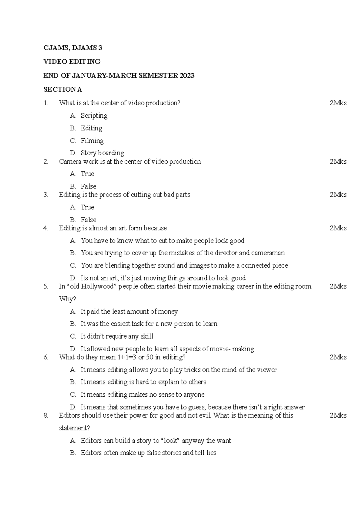 Video Editing CJa MS Djams 3 - CJAMS, DJAMS 3 VIDEO EDITING END OF ...