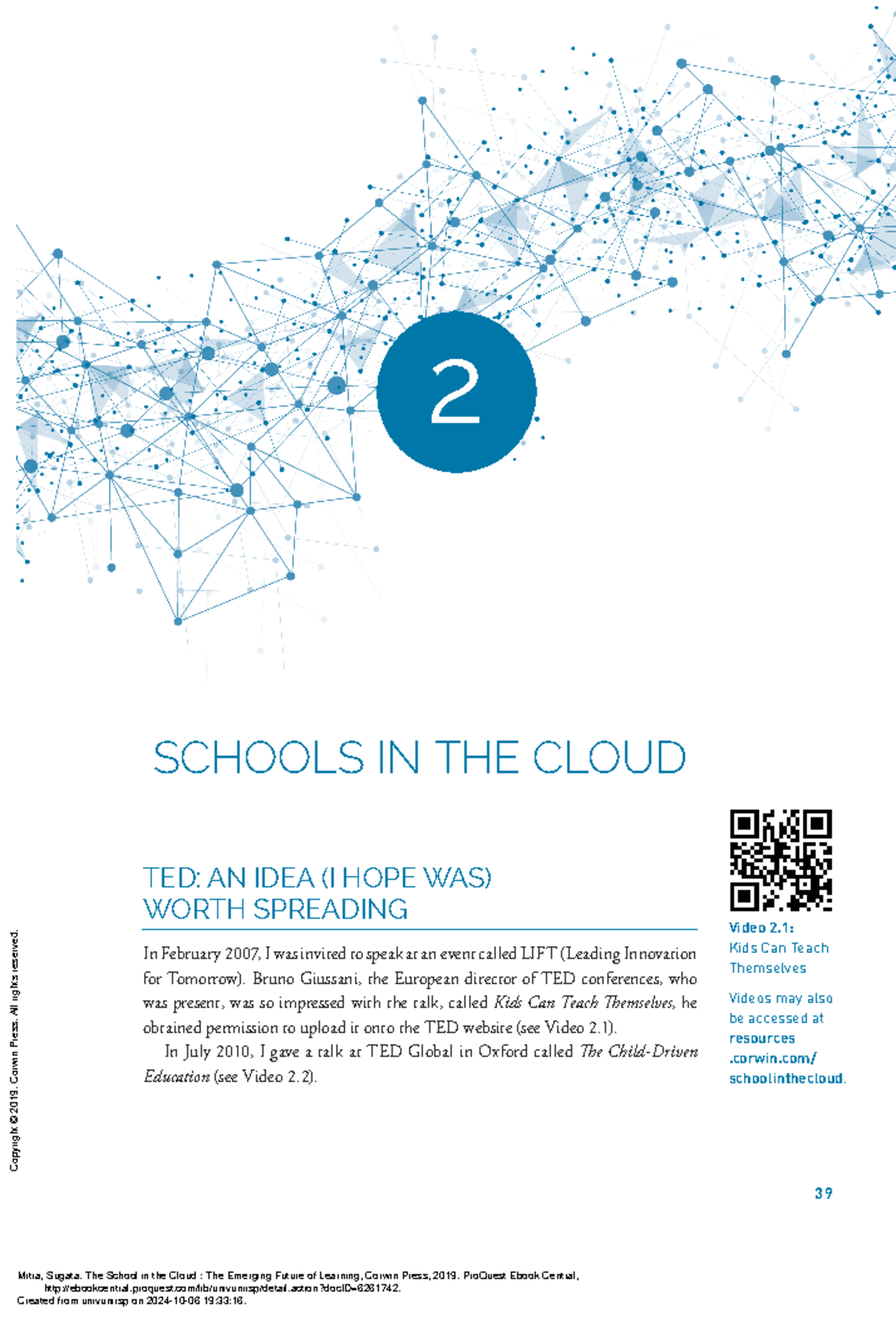 The School in the Cloud The Emerging Future of Lea - ####### 39 2 ...