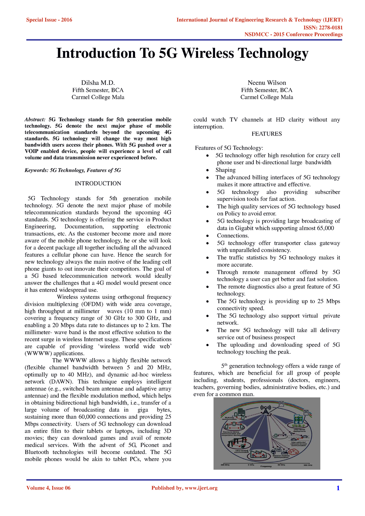 Introduction To 5g Wireless Technology Ijertconv 4IS06018 ...