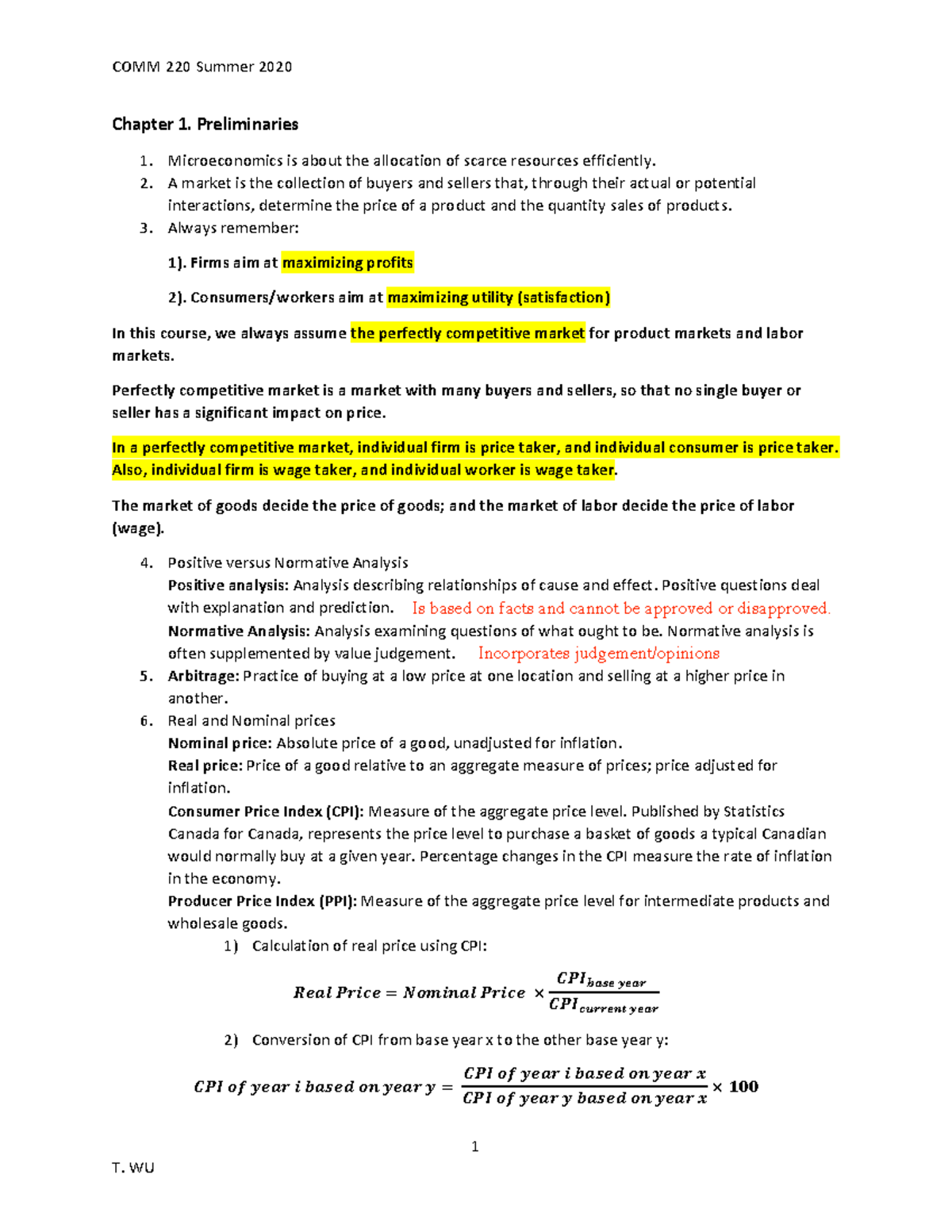 Chapter 1 - COMM220 - Summary of course for Midterm/Final - COMM 220 ...