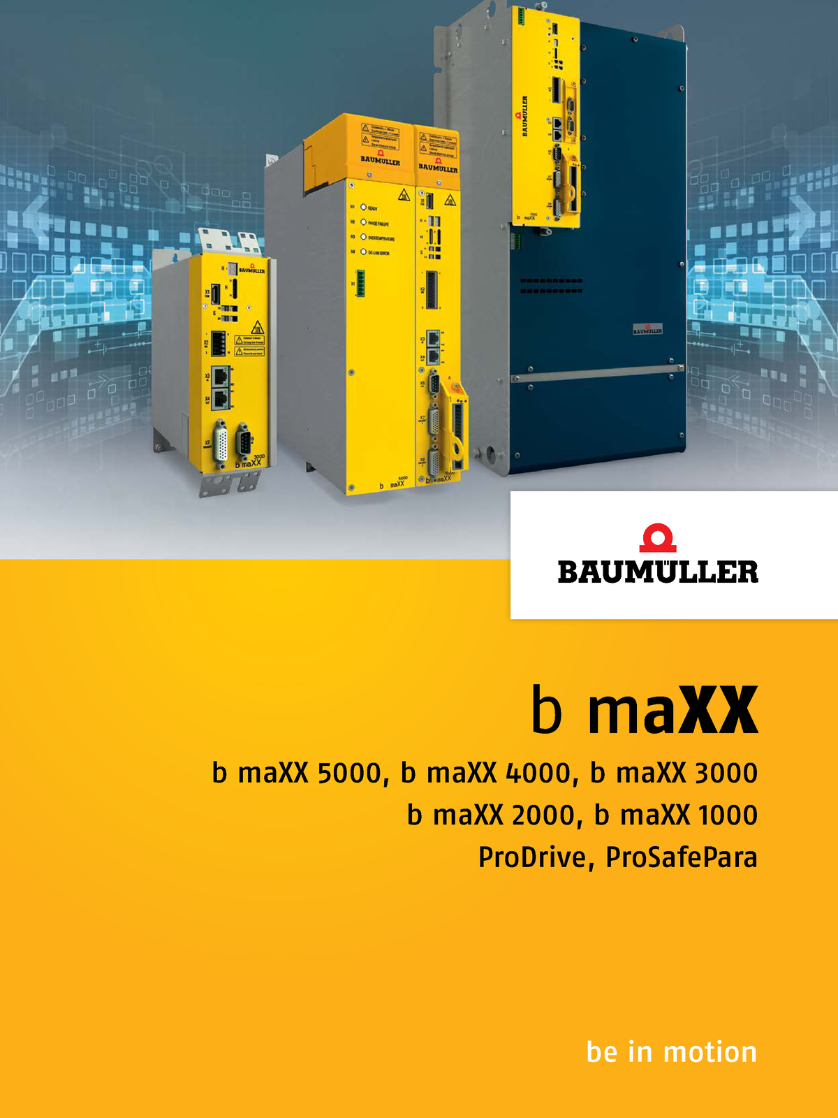 Baumueller Bmaxx Es 11 2019 - Be In Motion B MaXX 5000, B MaXX 4000, B ...