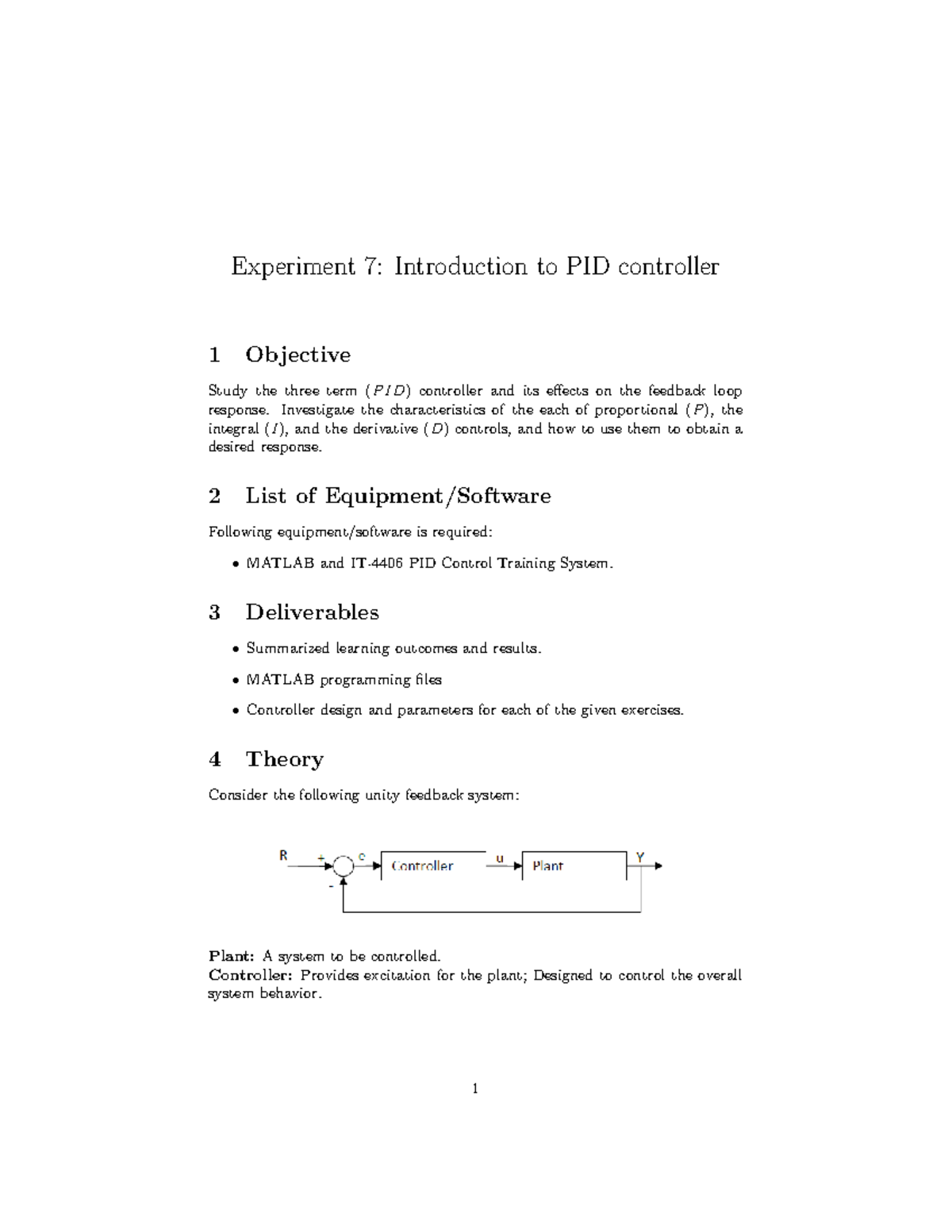 Lab 7 - Lab Mannual And Lecture Notes - Experiment 7: Introduction To ...