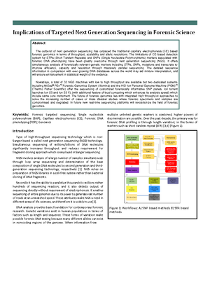 4 - Implications of Targeted Next Generation Sequencing in Forensic ...