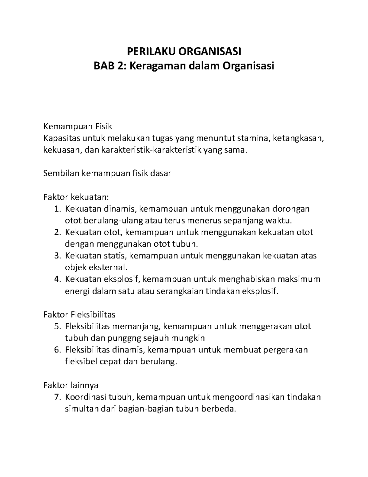 Perilaku Organisasi, Bab 2 - PERILAKU ORGANISASI BAB 2: Keragaman Dalam ...